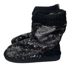 NWOT Victoria’s Secret PINK Reversible Sequin Lined Boots